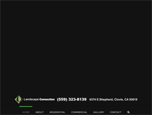 Tablet Screenshot of landscapedesignfresno.com